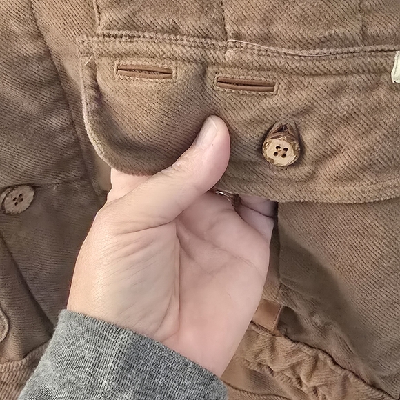 Allagash Cotton Men's Field / Hunting Jacket in Tan, Size M (1112) - Picture 6 of 14